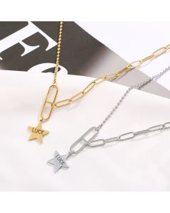 Titanium Steel Jewelry Necklace Pendant Simple And Fashionable