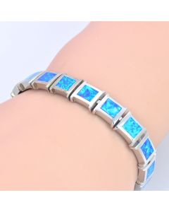Hawaiian Square Opal Fashion Bracelet