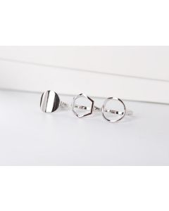 Geometry Shape 925 Sterling Silver Ring for Women