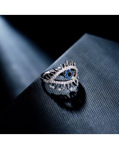 Personalized Index Finger Demon Eye Ring