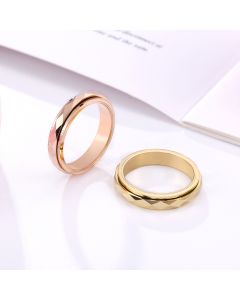 Tungsten Steel Turning Ring For Women Does Not Wear Index Finger