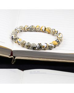 Creative Pure Pearl Bracelet Malachite Beads