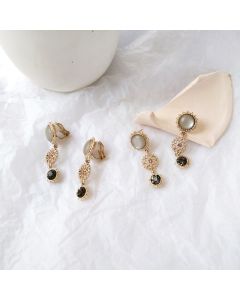 Stylish wild metal texture ear clip