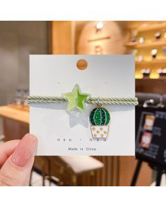 Wishing Star Bracelet Ins Tie Head Rope Little Girl Rubber Band