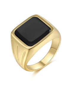 Fashion Gold Plated Vintage Couple Ring