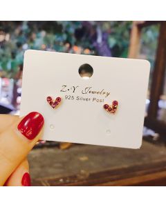 Wreath Female Temperament Simple Wreath Earrings