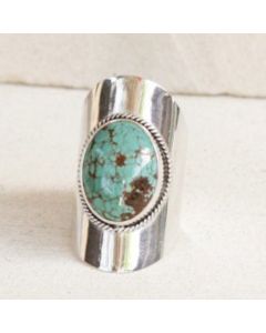 Slender Turquoise Ring European And American Fashion