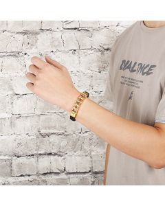 European And American Geometric Hand Jewelry Titanium Steel Chain Bracelet