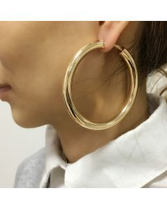 European And American Fashion Circle Earrings