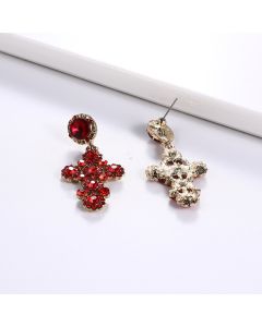 European And American Fashion New Crystal Gem Earrings