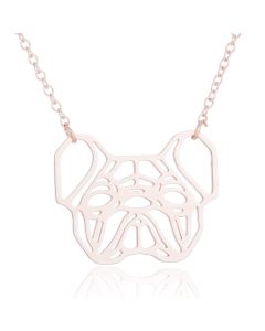 Necklace Pet Dog Pug Pendant Necklace