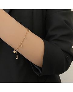 Star Moon Bracelet Women's Simple Design