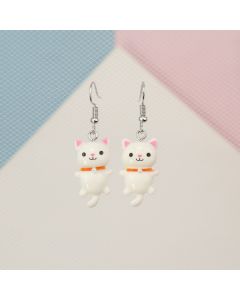 Cartoon Animal Long Tail Dogs And Cats Earrings For Women