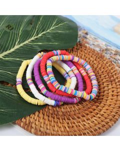 New Bohemian Soft Pottery Bracelet Girl