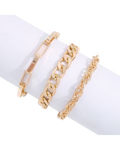 Exaggerated Chain Bracelet Ins Simple Alloy Trend Bracelet