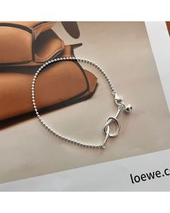 Ball Bead Chain Knotted Bracelet For Women