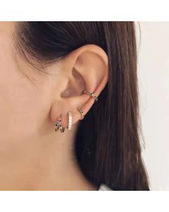 925 Sterling Silver Ear Clip Women