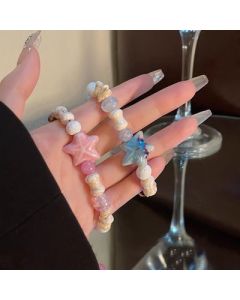 Sweet Macaron Starfish Bracelet Female Special-interest Design