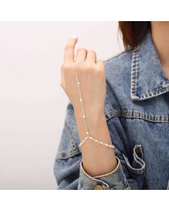Golden Balls Bracelet Pearl Ring Vintage