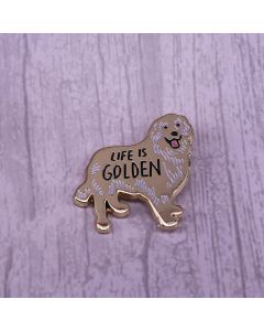 Golden Retriever Brooch Cute Animal Badge