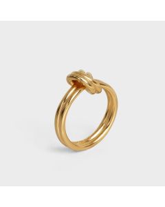 Individual Fashion Knotted Ring Simple Metal