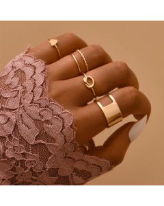 Twist Love New Sweet Ring Set