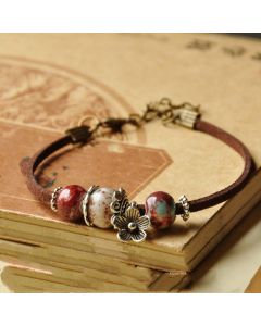 National Women's Ceramic Bead Bracelet