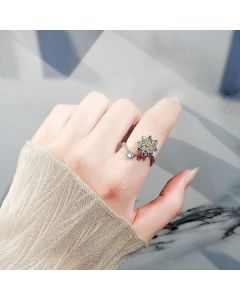 Women's Adjustable Anxiety Relief Open Ring