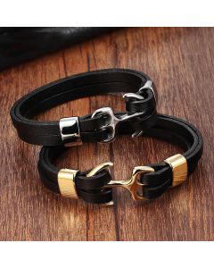Men's Fashion Personalized Leather Bracelet