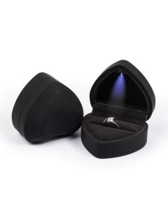 Creative Heart-shaped Jewelry Gift Ring Pendant Jewelry Box
