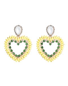 European And American Fashion Exaggerated Personality Earrings Acrylic