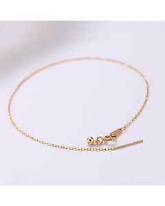 Universal Titanium Steel Anklet DIY Accessories Adjustable