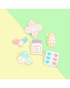 Capsule Medicine Styling Accessories Brooch