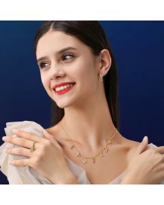 DIY Jewelry Simple Zircon Necklace Fashion