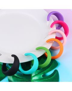 Simple Paint C- Ring Geometric Earring Ringstud