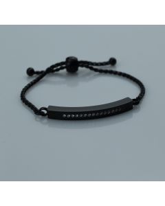 Retractable And Openable Stainless Steel Diamond Bracelet