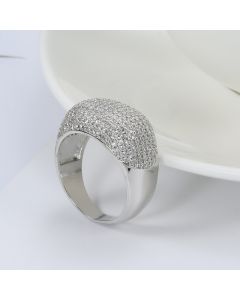 Fashionable Personality Luxury Micro-inlaid Diamond Ring