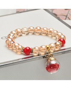 Amber Gold Fashion Bracelet Japanese And Korean Style Sweet Couple