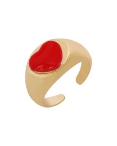 Simple Opening Multicolor Adjustable Ring
