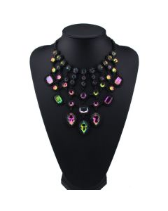 Vintage Luxury Drop Diamond Tassel Necklace