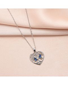 Creative Tree Of Life Butterfly Pendant Necklace