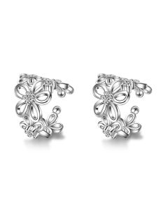 Rose without pierced ear clip