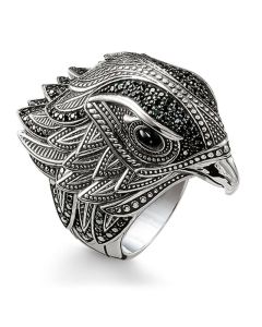 Retro alloy ring