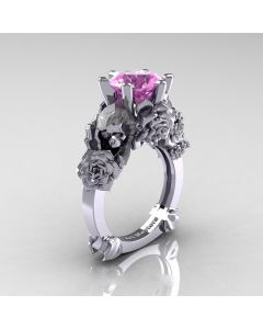 Fashion Jewelry Inlaid With Zircon Skull Ring