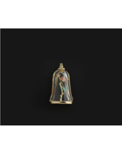 A little magic bottle Rose Brooch women''s Retro high-end French court style big pin clothing creative decoration