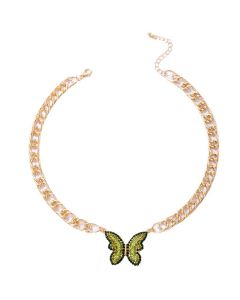 Fashion Simple Ins Style Wear Single Layer Ladies Necklace