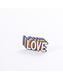Fashion Creative Color Double Shadow Letter Design