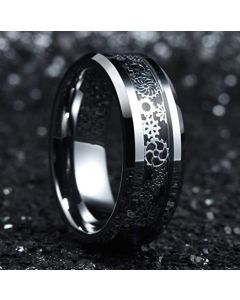 Personalized Tungsten Steel Fashion Ring