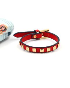 Punk 8 Rivets Solo PU Leather Bracelet