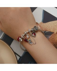 Scarlet Rose DIY Bracelet Pendant Dark